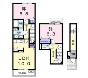 ル　リアンの物件間取画像